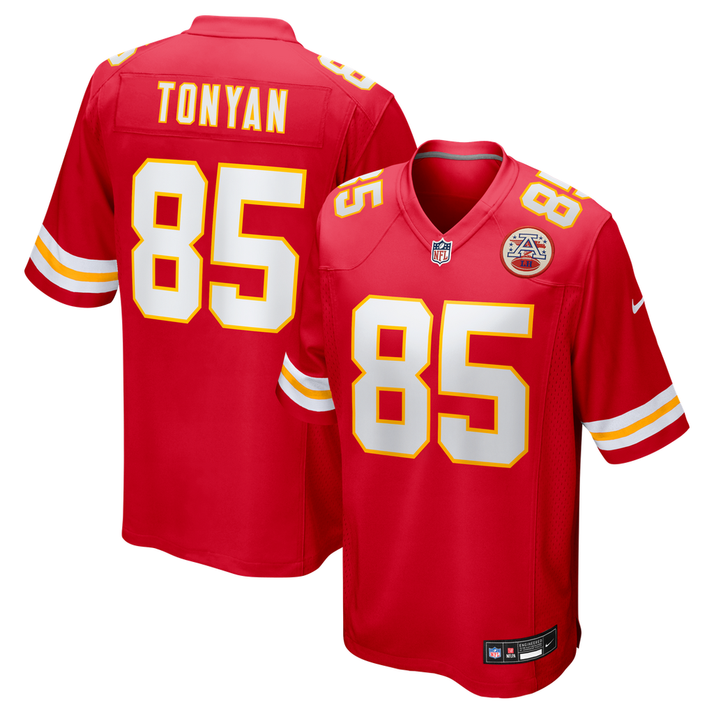 Kansas City Chiefs Robert Tonyan Nike Red Team Game Jersey - product image 1