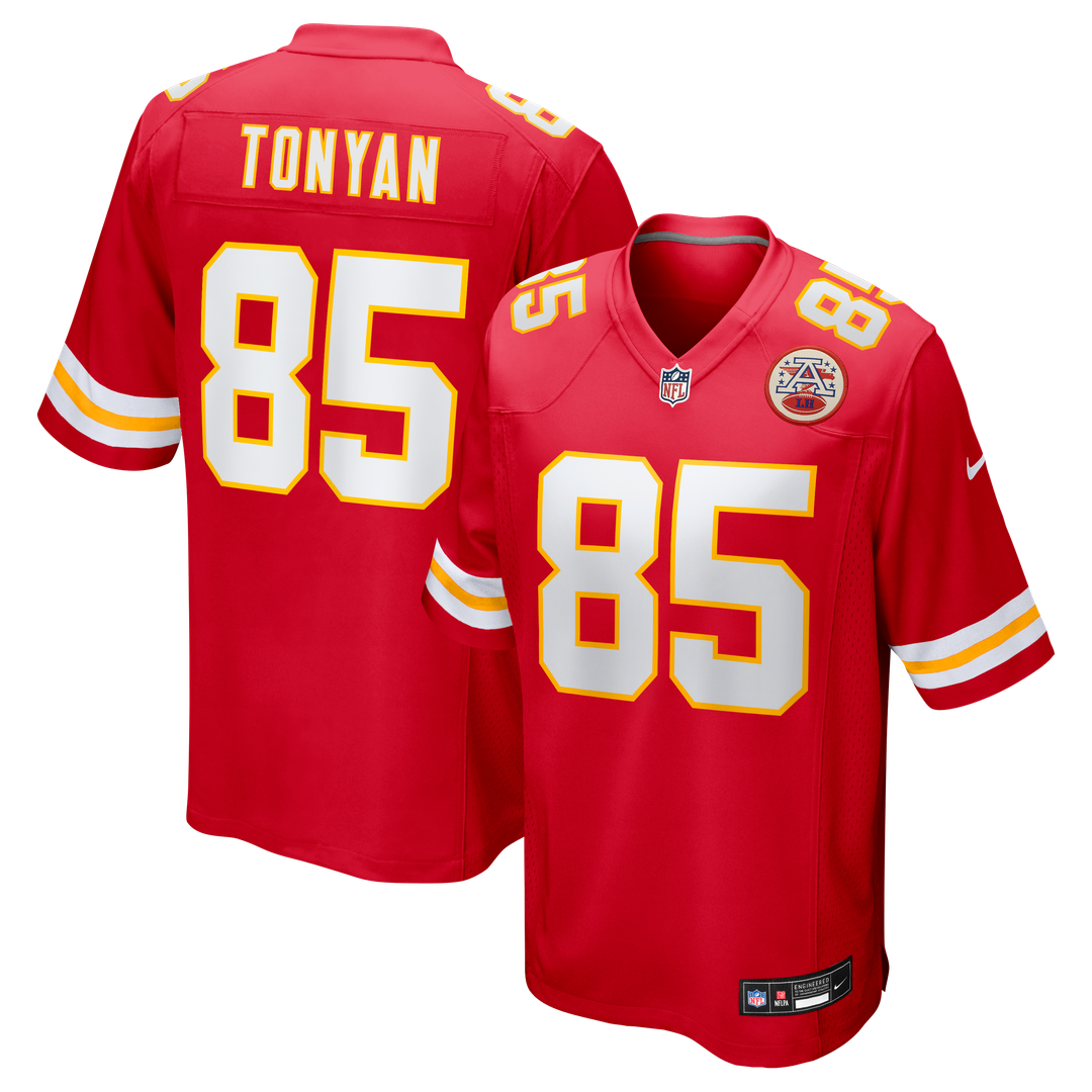 Kansas City Chiefs Robert Tonyan Nike Red Team Game Jersey - product image 1