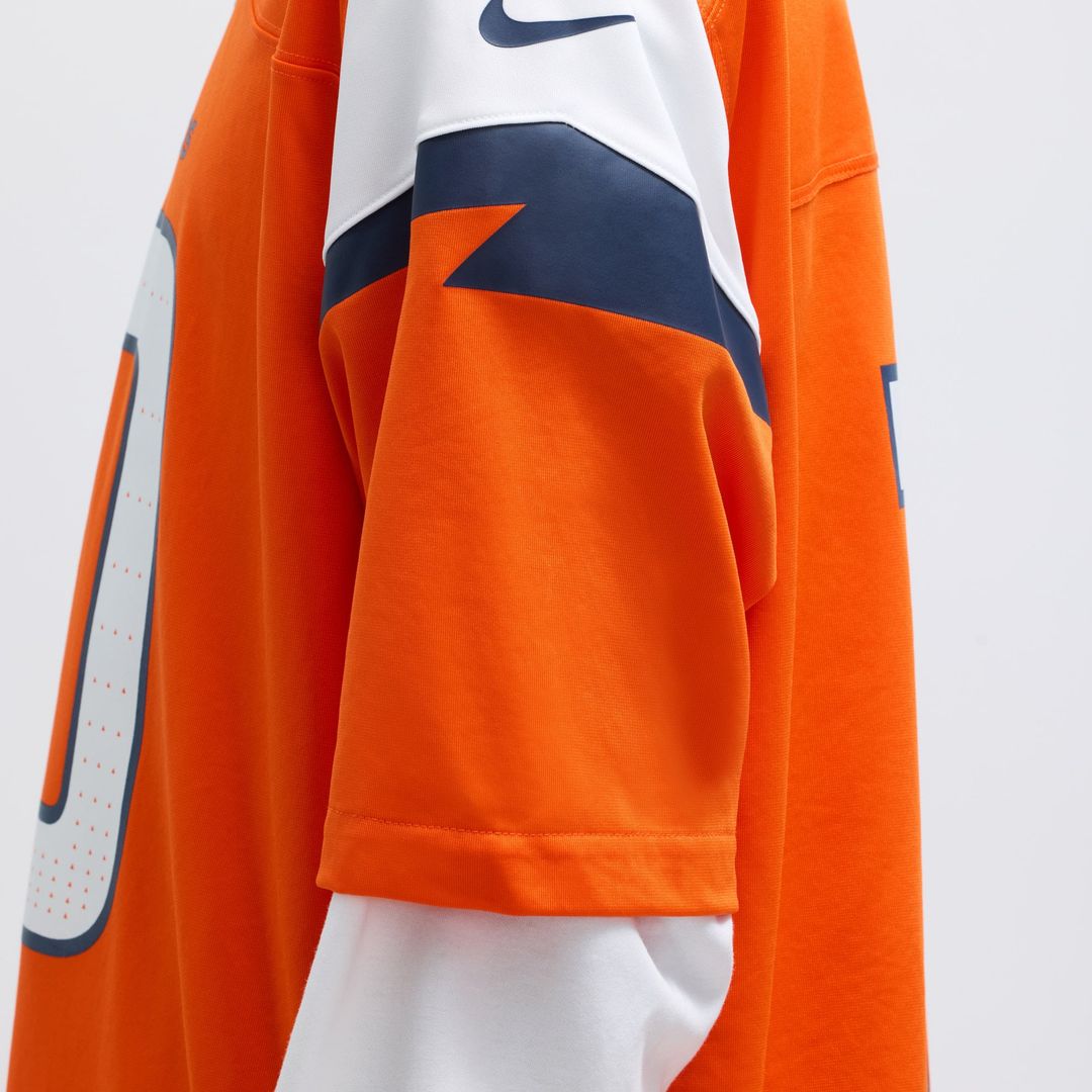 Denver Broncos Bo Nix Nike Orange Player Game Jersey - product image 20