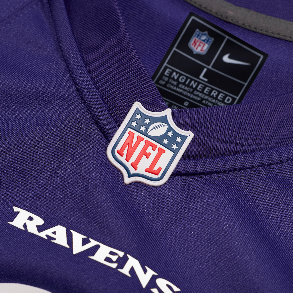 Baltimore Ravens Jay Higgins IV Nike Purple Team Game Jersey - product image 4