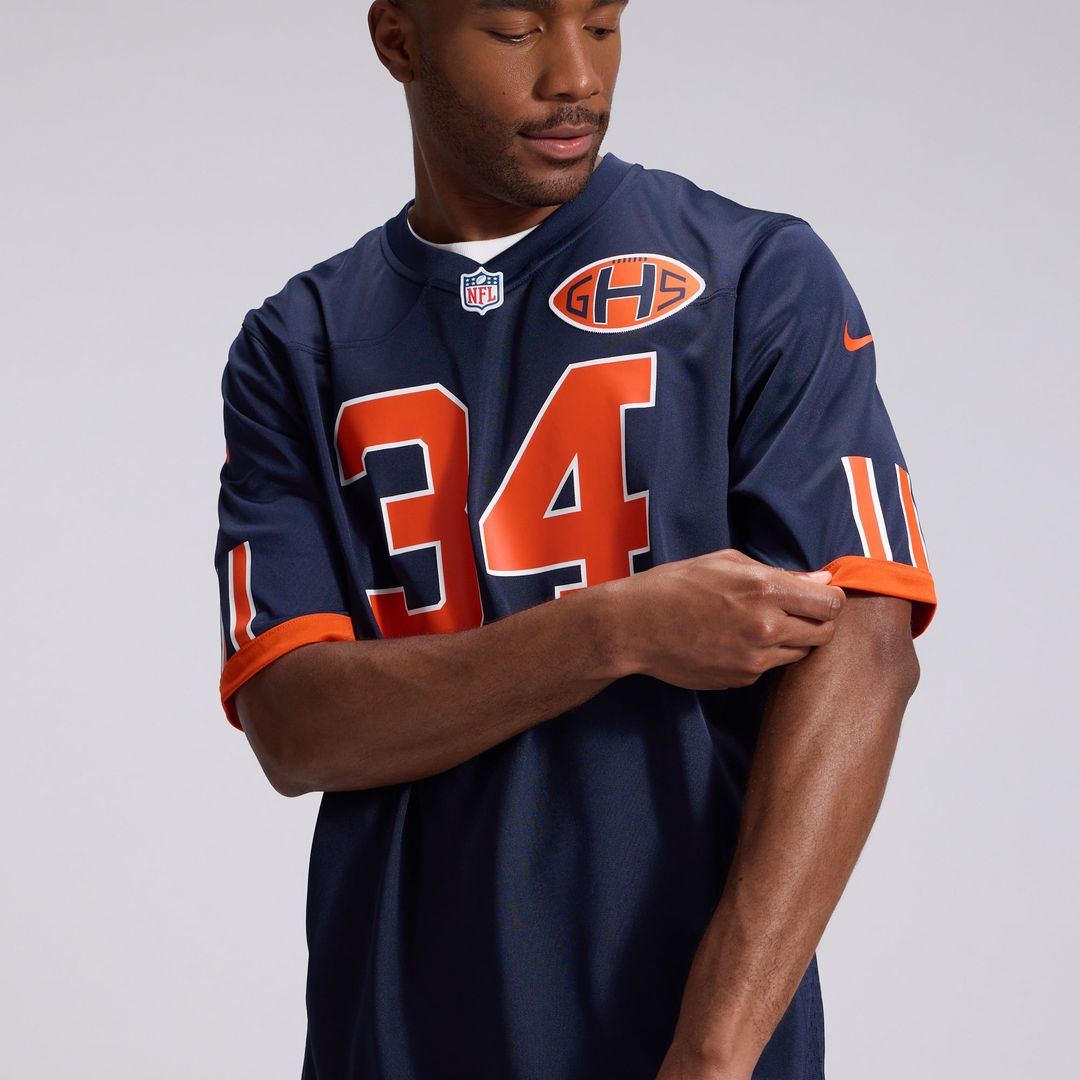 Chicago Bears Walter Payton Nike Navy 2026 Rivalries Collection Game Jersey - product image 8