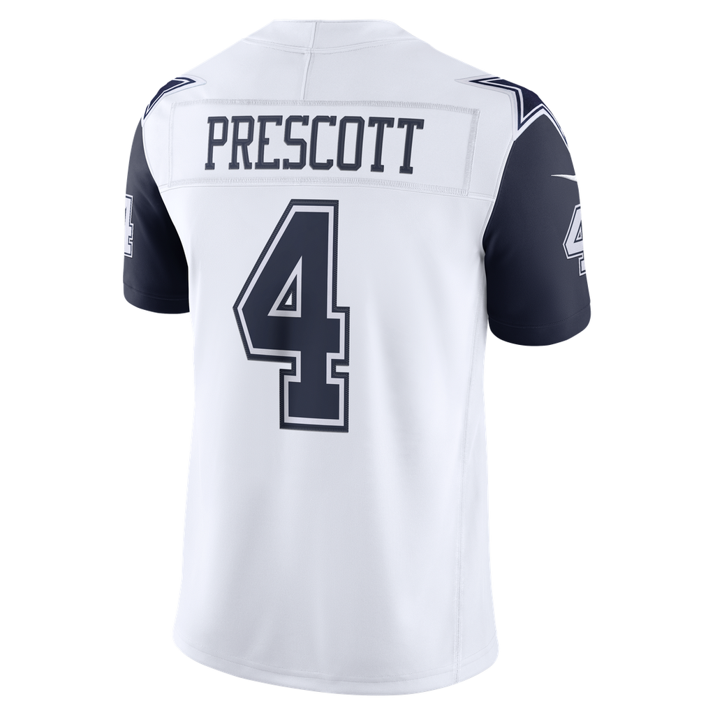 Dallas Cowboys Dak Prescott Nike White Alternate Vapor F.U.S.E. Stitched Limited Jersey - product image 6