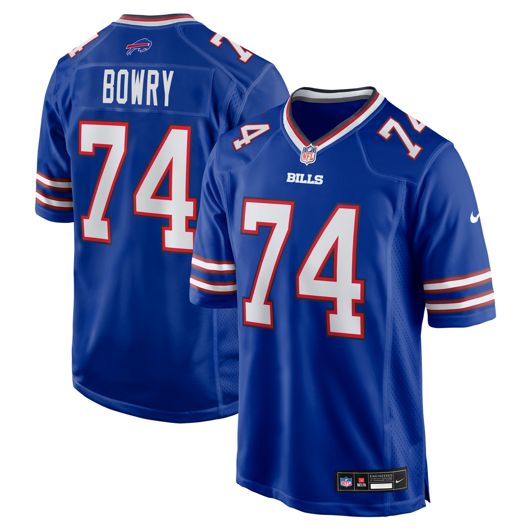 Buffalo Bills Jude Bowry Nike Royal Team Game Jersey - product image 1