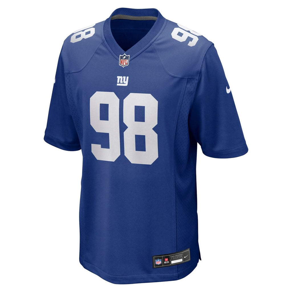 New York Giants D.J. Reader Nike Royal Game Jersey - product image 2