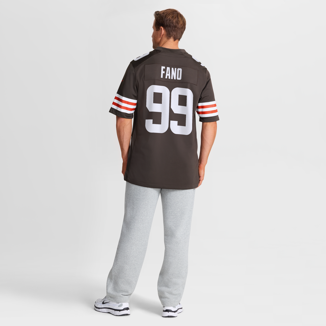 Cleveland Browns Logan Fano Nike Brown Team Game Jersey - product image 3