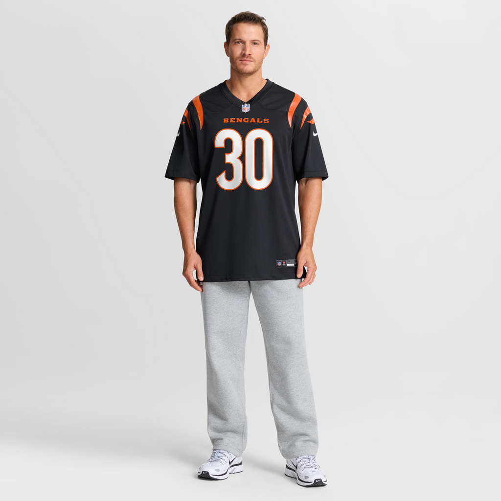 Cincinnati Bengals Chase Brown Nike Black Team Game Jersey - product image 7