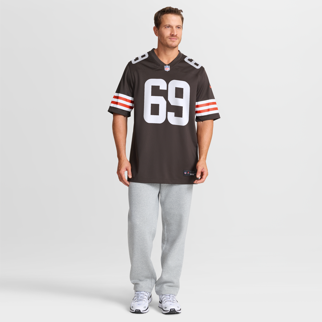 Cleveland Browns Tyre Phillips Nike Brown Team Game Jersey - product image 6