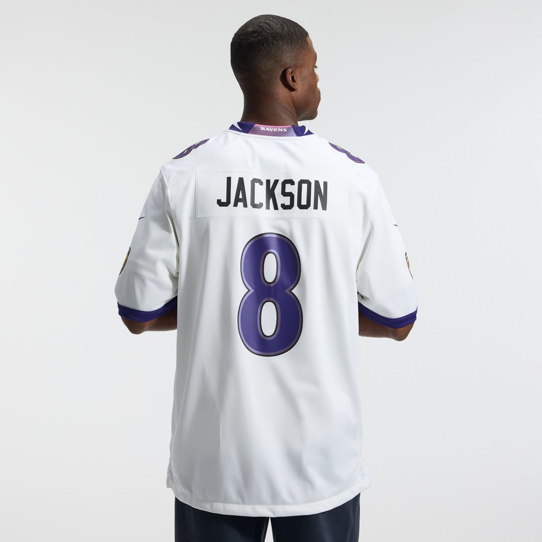 Baltimore Ravens Lamar Jackson Nike Black Alternate Game Jersey - product image 13