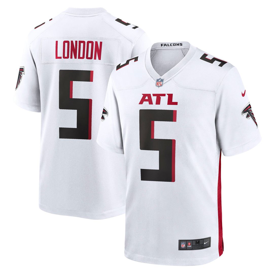 Atlanta Falcons Drake London Nike White Away Game Player Jersey - product image 1