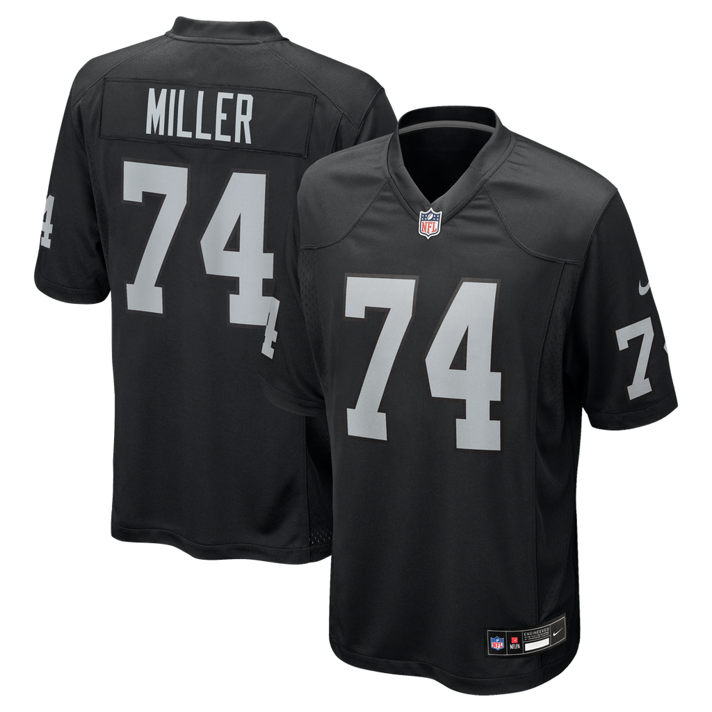 Las Vegas Raiders Kolton Miller Nike Black Game Jersey - product image 1