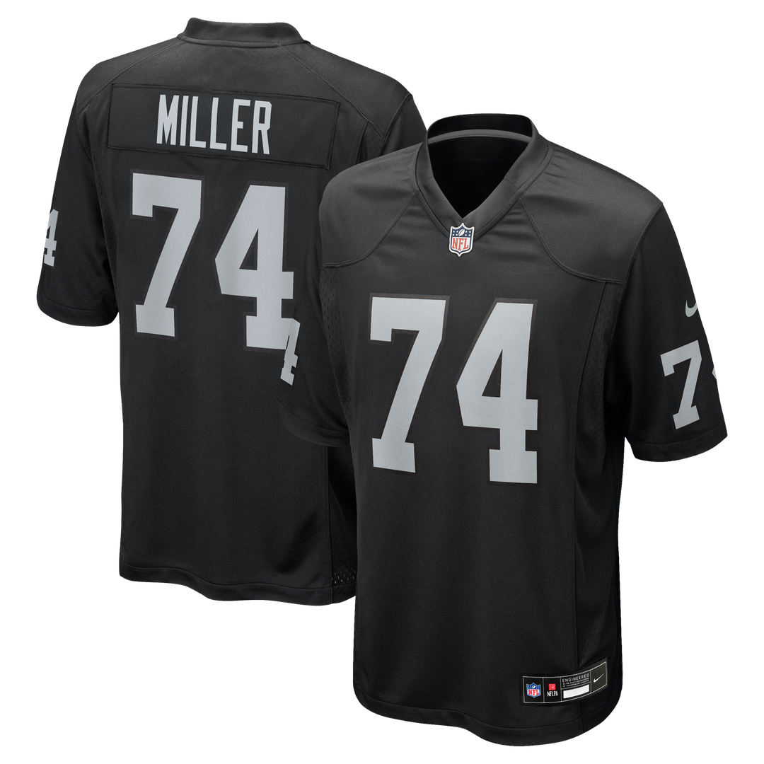 Las Vegas Raiders Kolton Miller Nike Black Game Jersey - product image 1