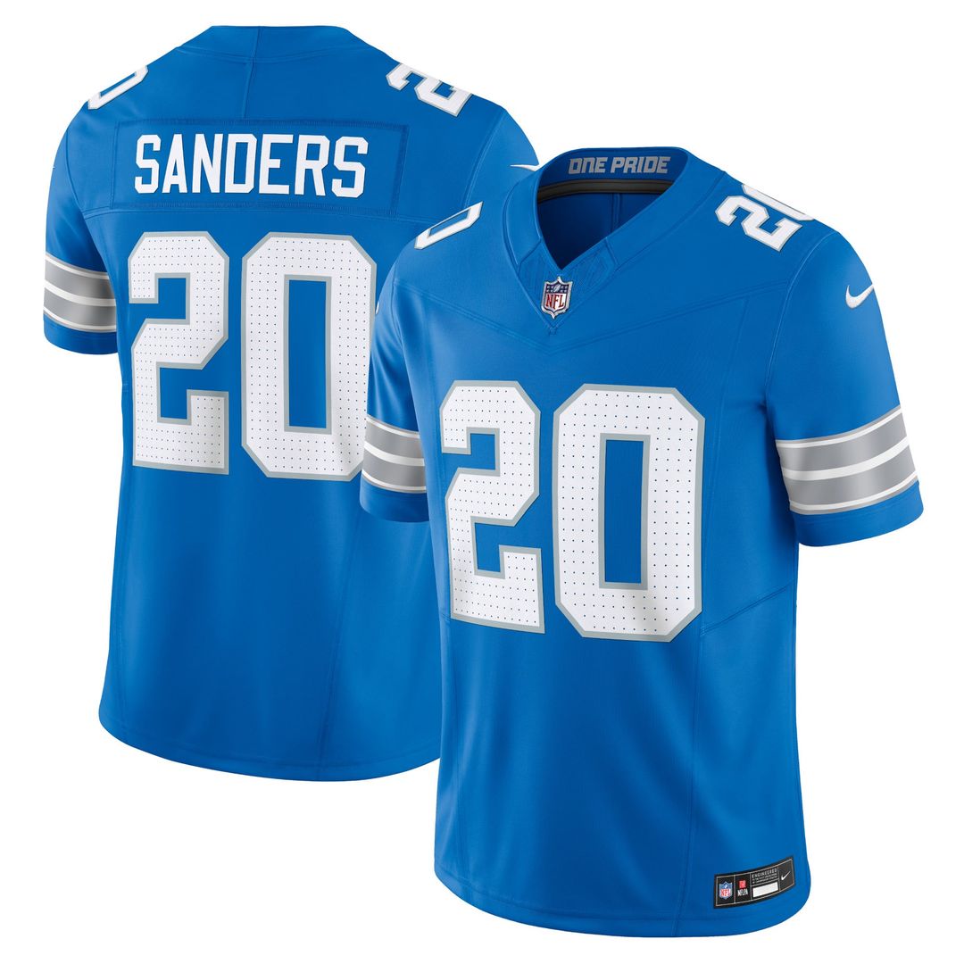 Detroit Lions Barry Sanders Nike Black 2nd Alternate Vapor F.U.S.E. Limited Jersey - product image 7
