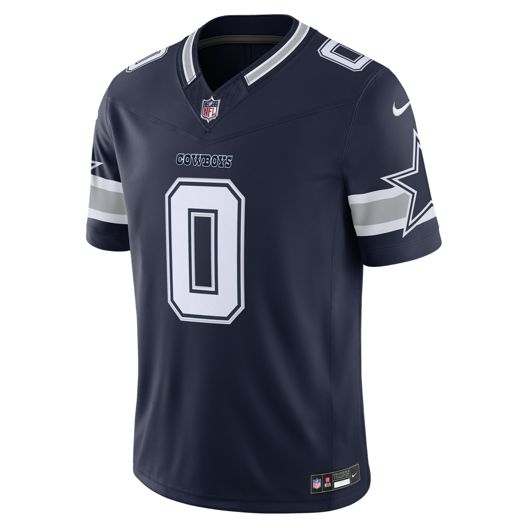 Dallas Cowboys DeMarvion Overshown Nike Navy Team Vapor F.U.S.E. Stitched Limited Jersey - product image 2