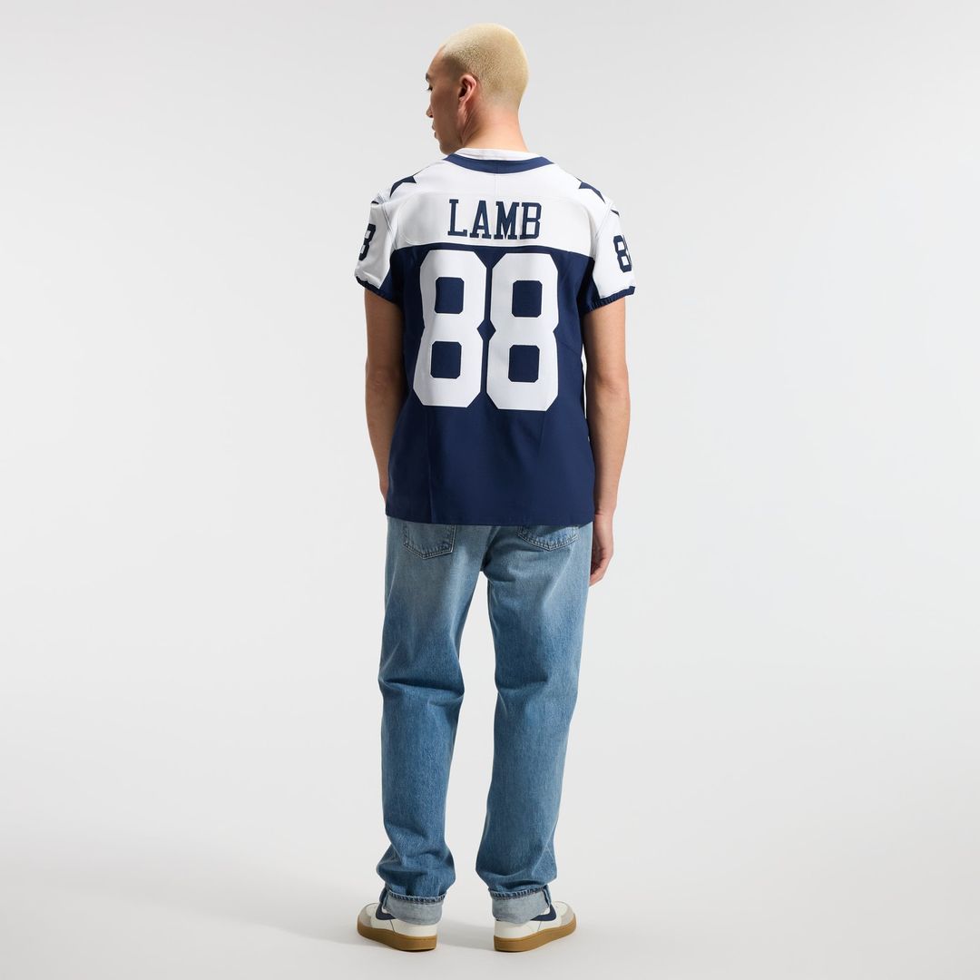 Dallas Cowboys CeeDee Lamb Nike Navy Alternate Vapor F.U.S.E. Elite Jersey - product image 6