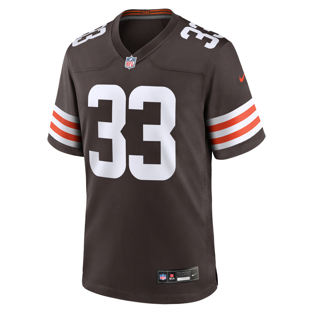 Cleveland Browns Ronnie Hickman Nike Brown Team Game Jersey - product image 2