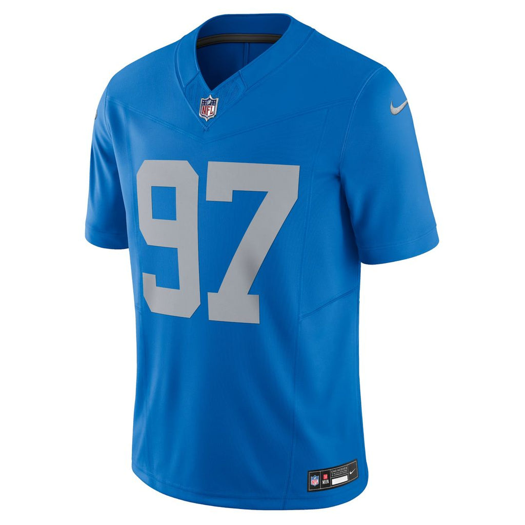 Detroit Lions Aidan Hutchinson Nike Black 2nd Alternate Vapor F.U.S.E. Limited Jersey - product image 8