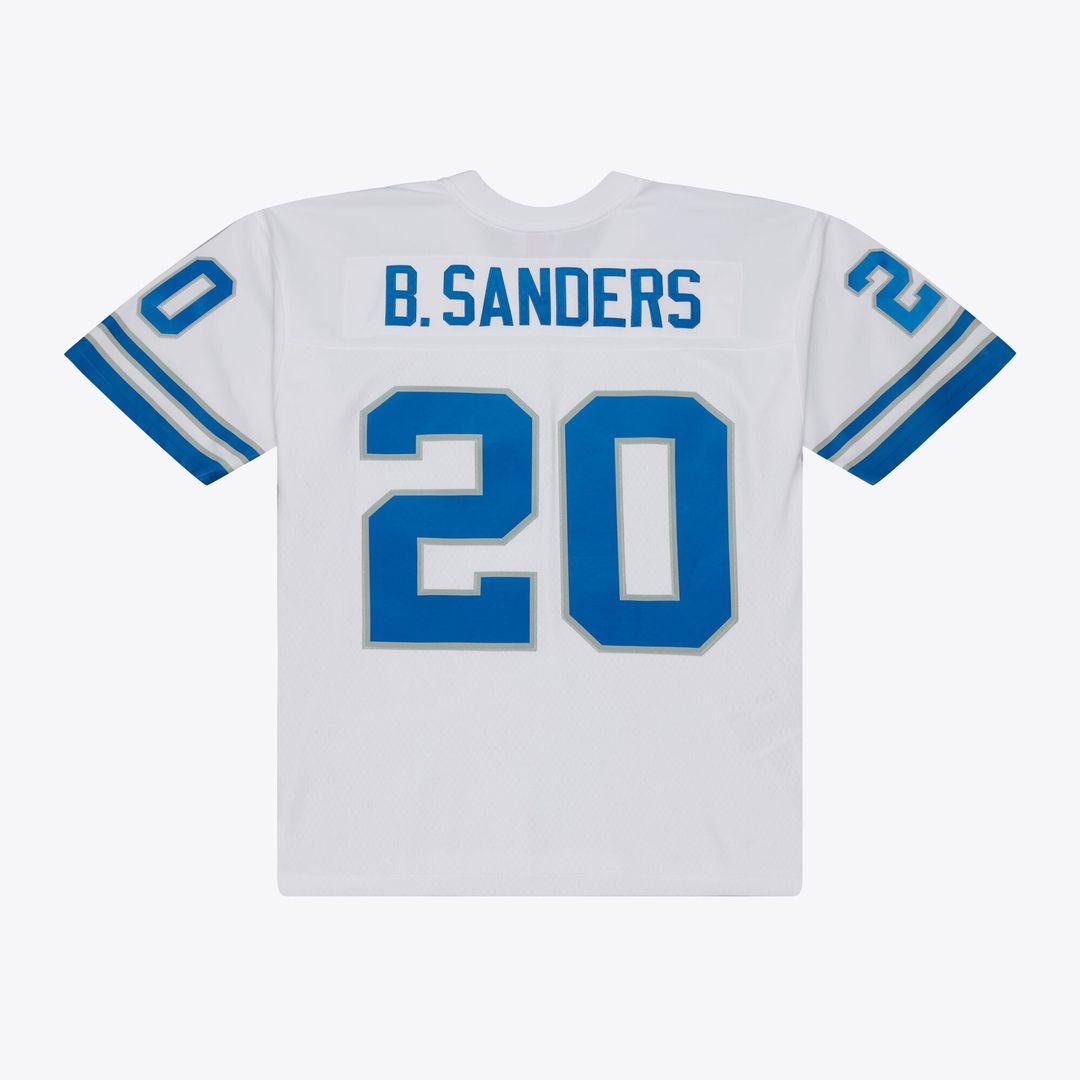 Detroit Lions Barry Sanders Mitchell & Ness White 1989 Legacy Replica Player Jersey - product image 2