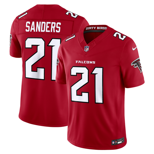 Atlanta Falcons Deion Sanders Nike Red Team Vapor F.U.S.E. Stitched Retired Limited Jersey - product image 1