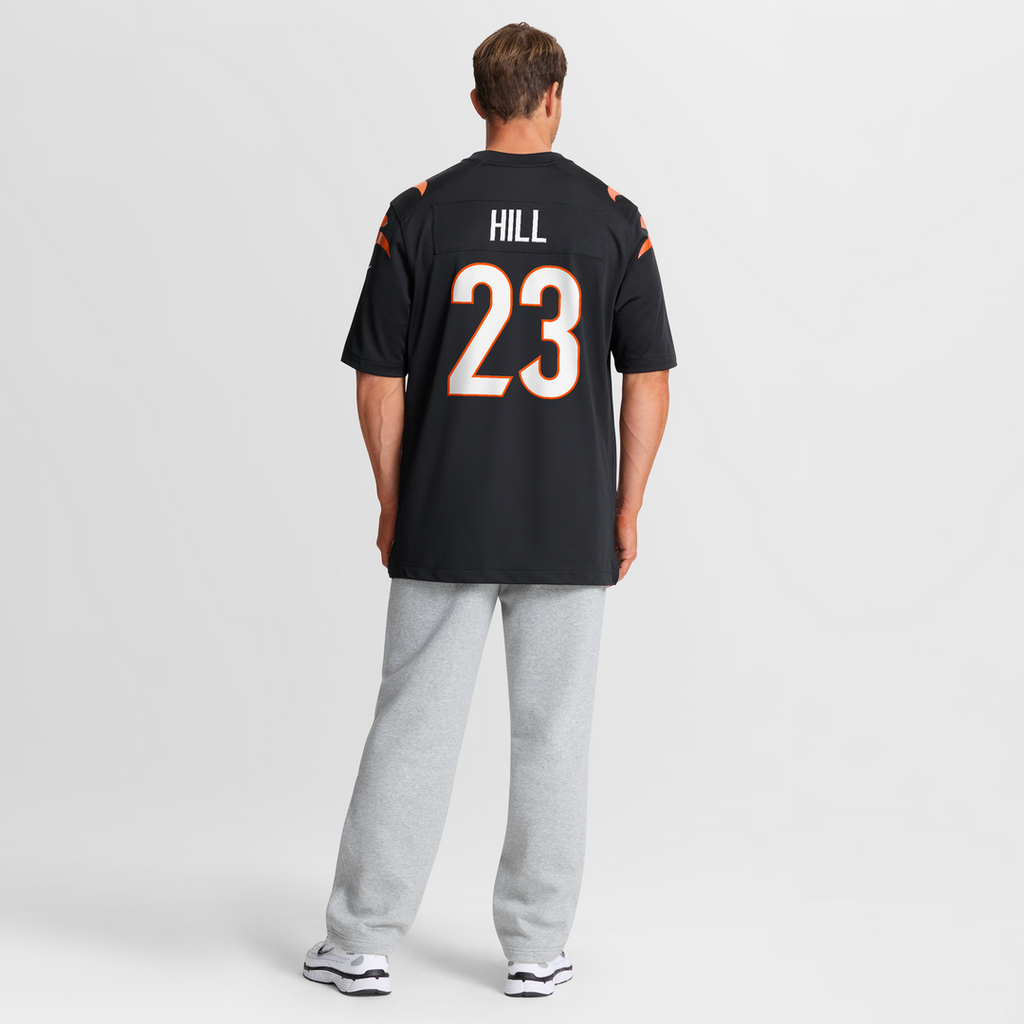 Cincinnati Bengals Daxton Hill Nike Black Player Game Jersey - product image 8