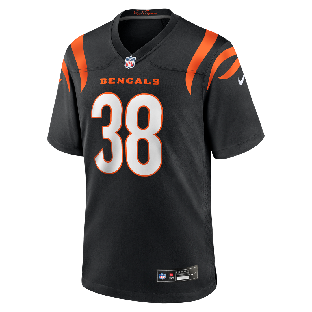 Cincinnati Bengals DJ Ivey Nike Black Team Game Jersey - product image 2