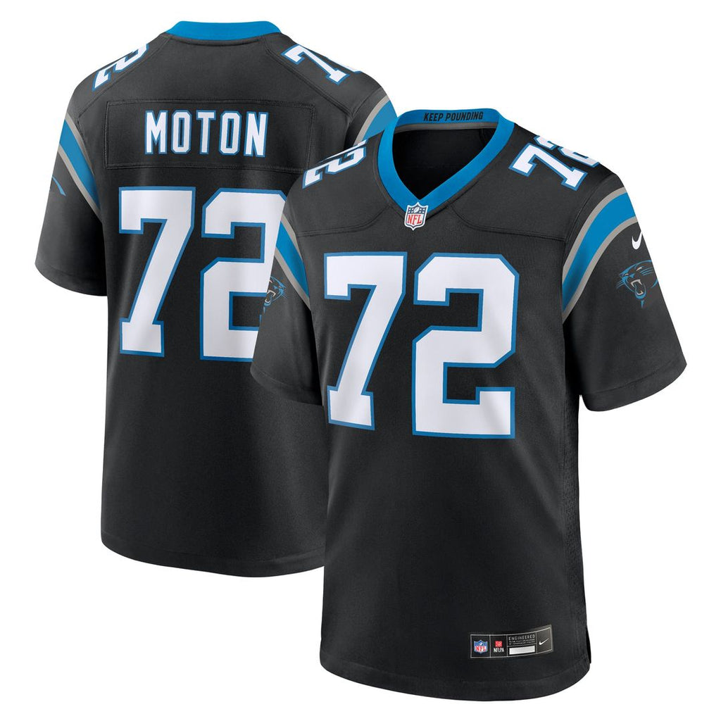 Carolina Panthers Taylor Moton Nike Black Team Game Jersey - product image 1