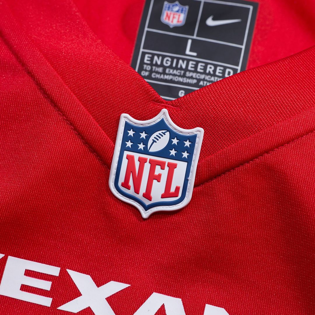 Houston Texans Tank Dell Nike Red Alternate Game Jersey - product image 10