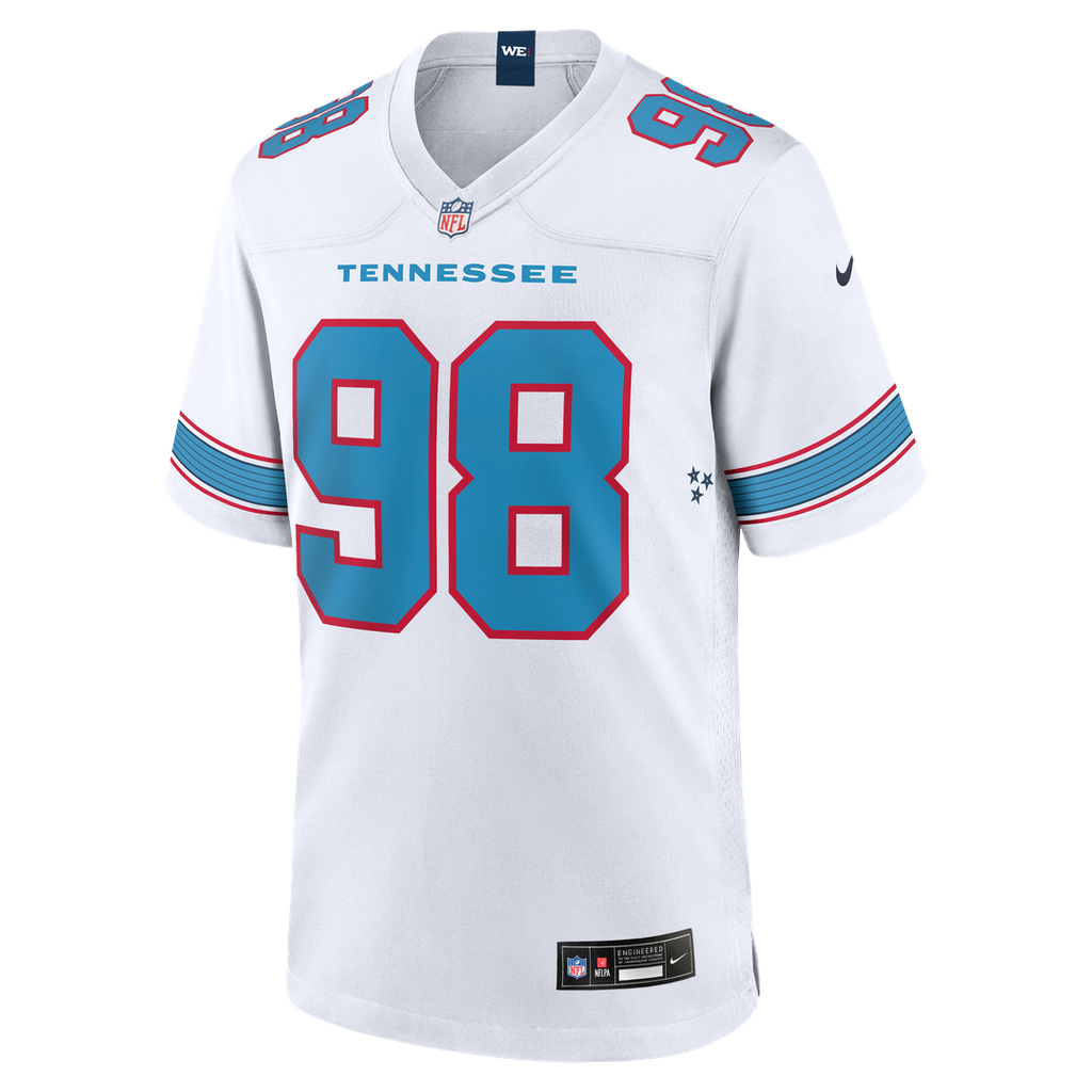 Tennessee Titans Jeffery Simmons Nike Light Blue Game Jersey - product image 14