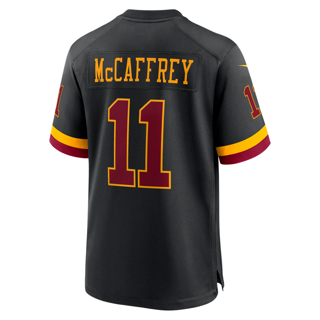 Washington Commanders Luke McCaffrey Nike Black Hail Raiser Alternate Game Jersey - product image 3