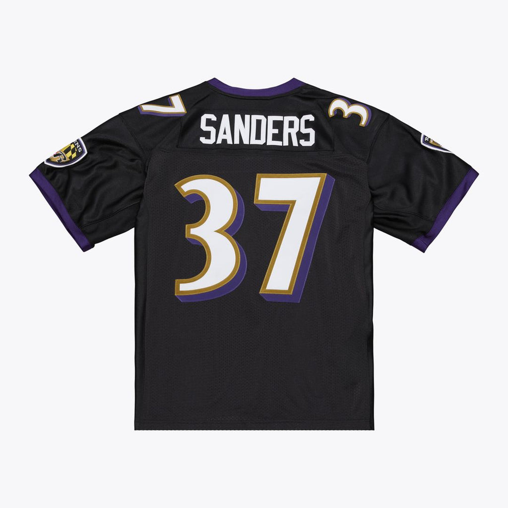 Baltimore Ravens Deion Sanders Mitchell & Ness Black 2005 Authentic Throwback Jersey - product image 3