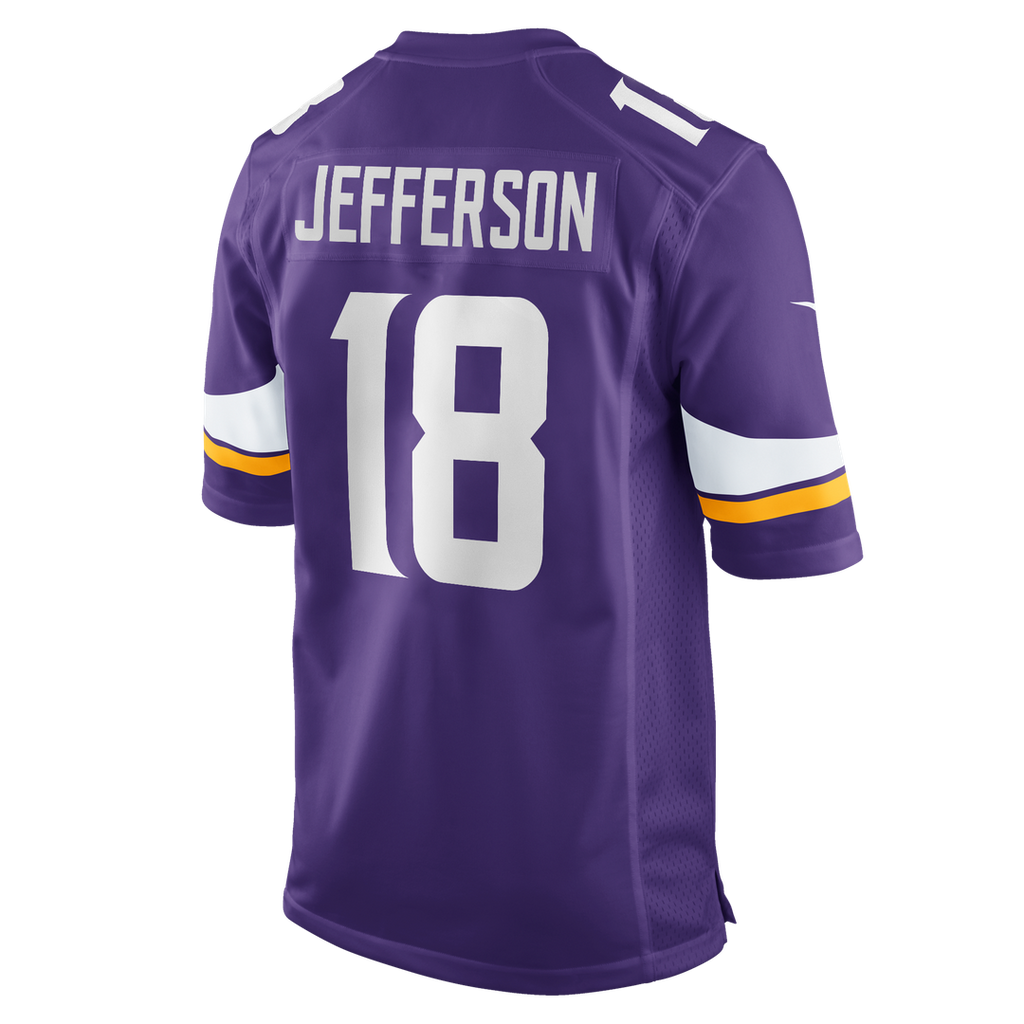 Minnesota Vikings Justin Jefferson Nike Purple Player Game Jersey - product image 8