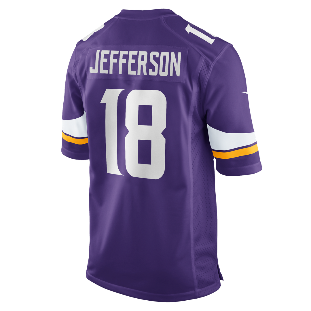 Minnesota Vikings Justin Jefferson Nike Purple Player Game Jersey - product image 8