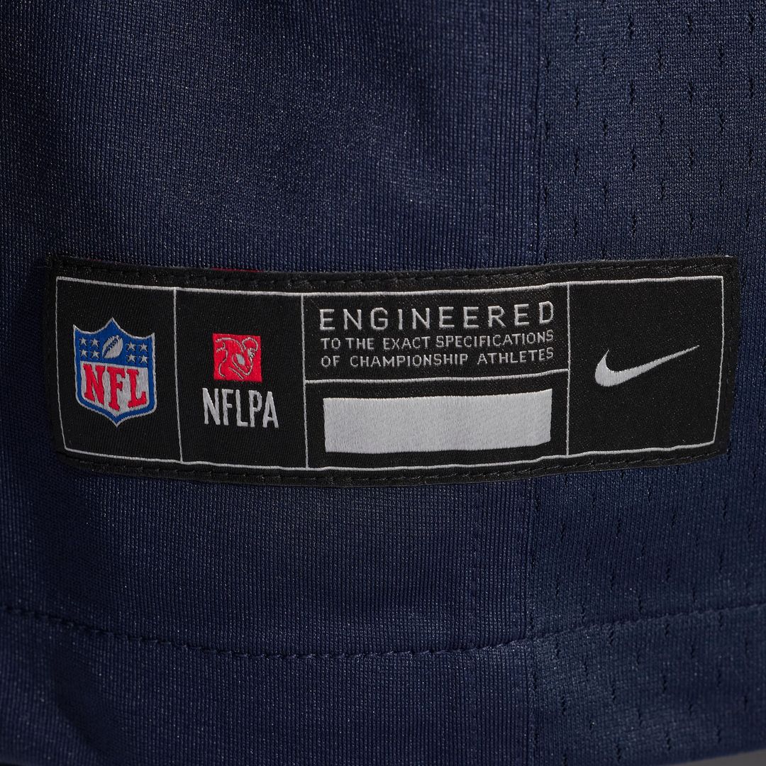 Chicago Bears Joe Thuney Nike Navy Team Game Jersey - product image 6