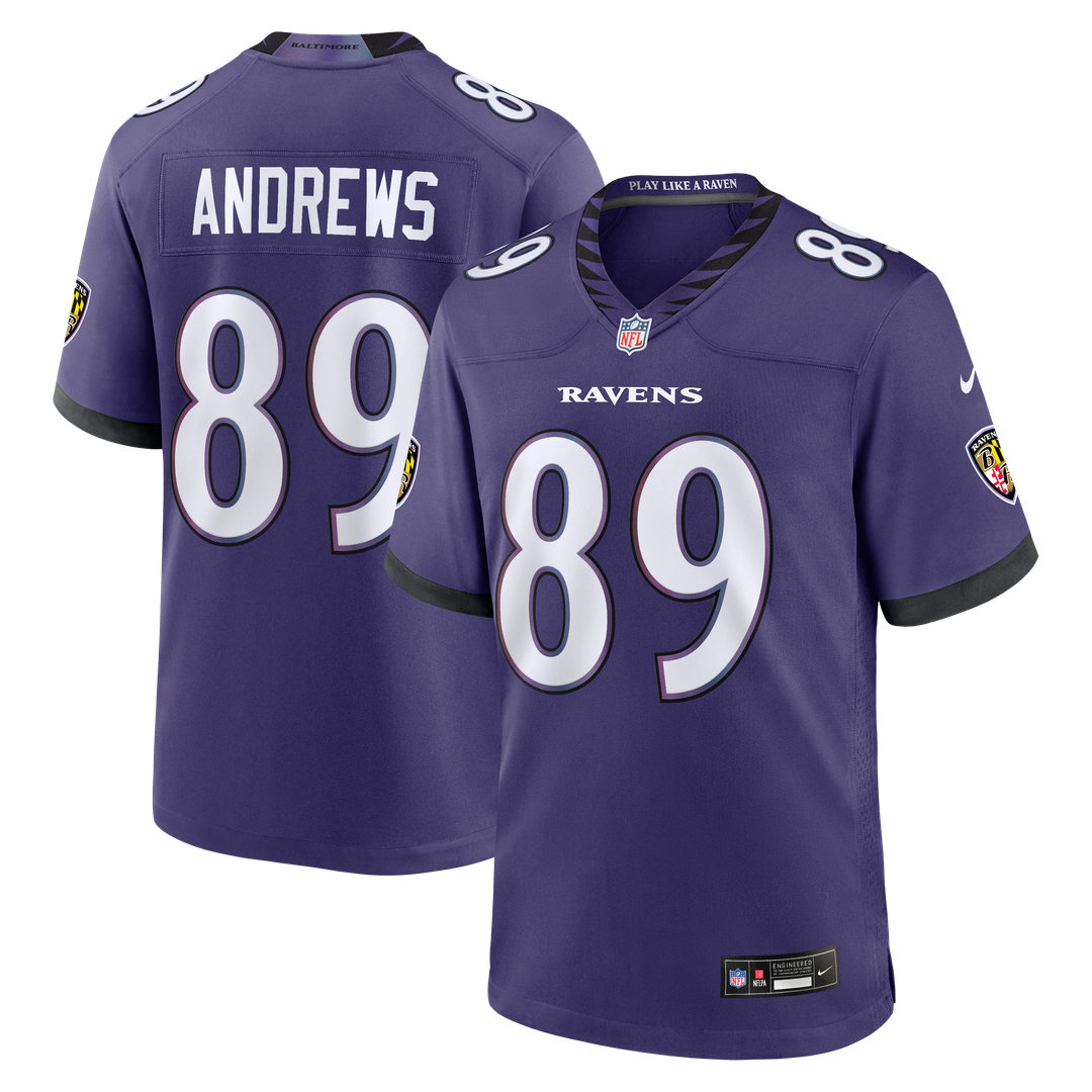 Baltimore Ravens Mark Andrews Nike Black Alternate Game Jersey - product image 7