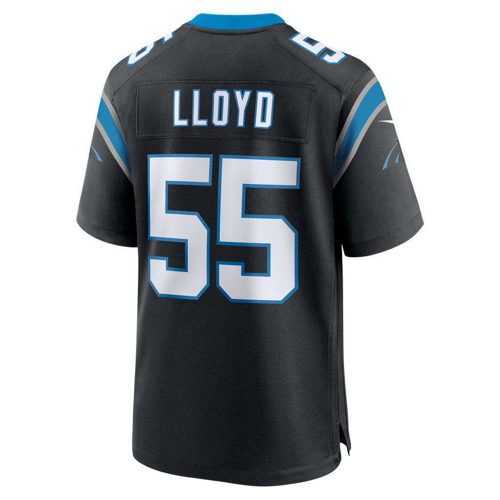 Carolina Panthers Devin Lloyd Nike Black Team Game Jersey - product image 3