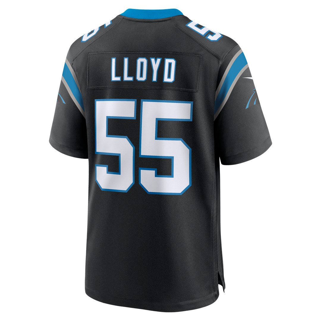 Carolina Panthers Devin Lloyd Nike Black Team Game Jersey - product image 3