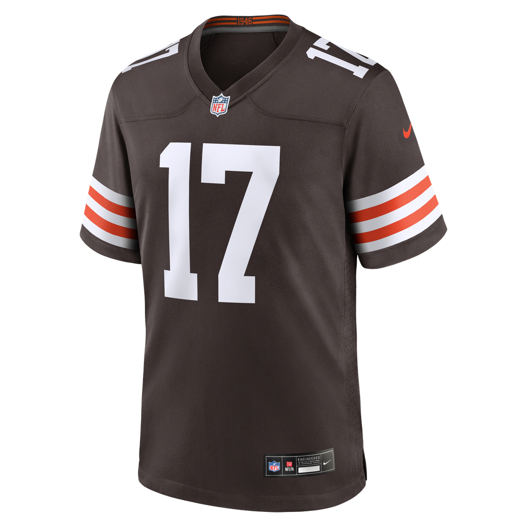 Cleveland Browns Jerome Baker Nike Brown Team Game Jersey - product image 2