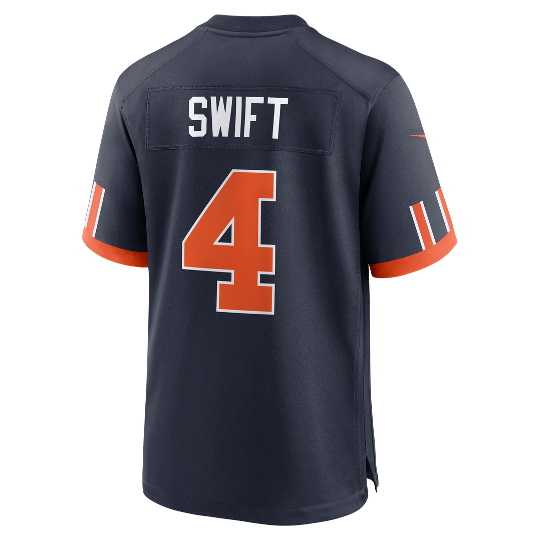 Chicago Bears D'Andre Swift Nike Navy 2026 Rivalries Collection Game Jersey - product image 3