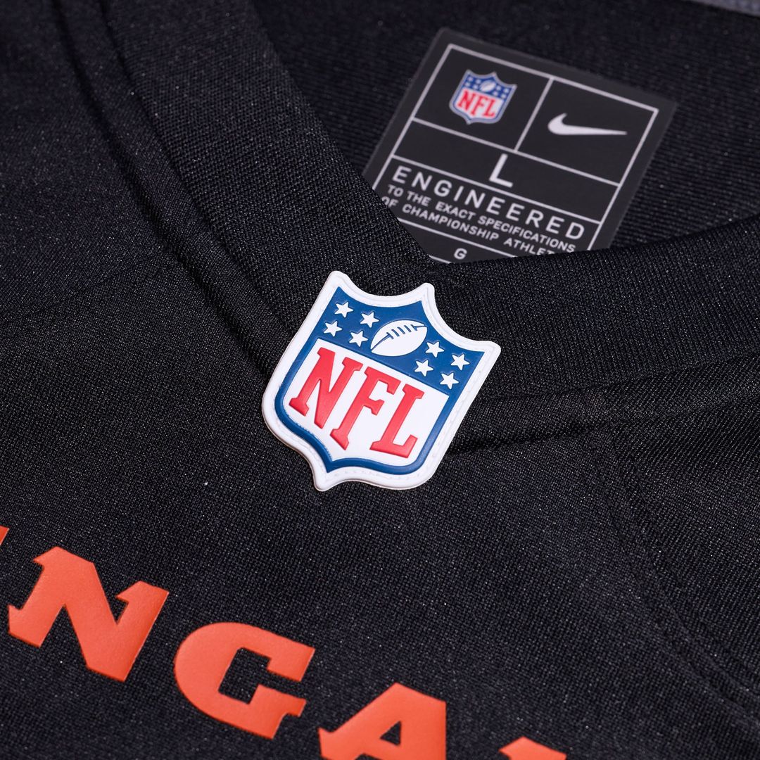 Cincinnati Bengals Kris Jenkins Jr. Nike Black Game Jersey - product image 4