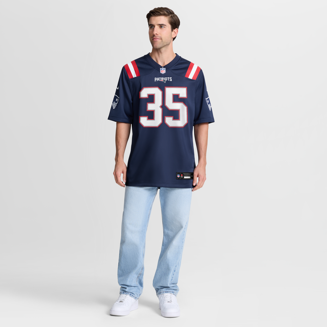 New England Patriots K.J. Britt Nike Navy Team Game Jersey - product image 2