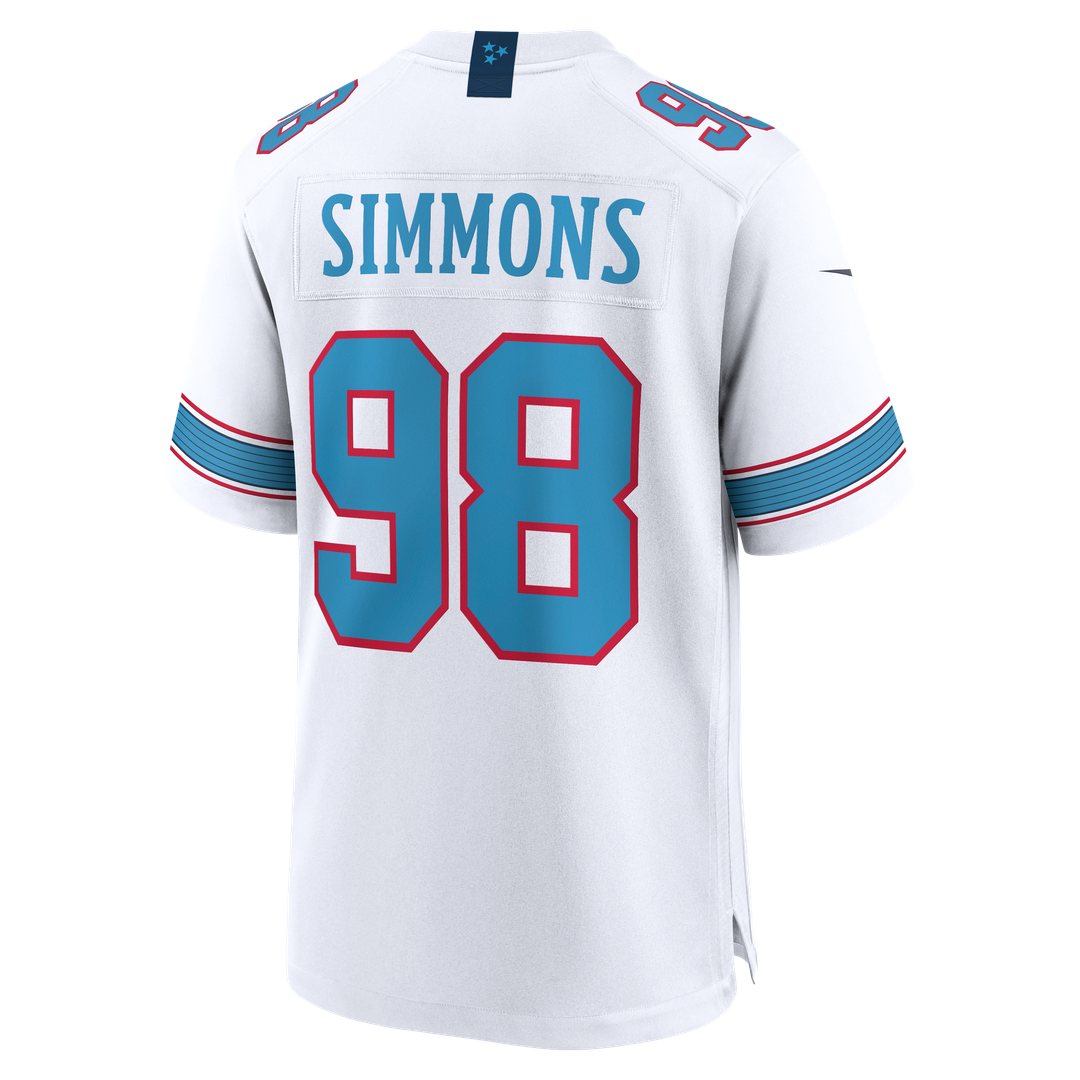 Tennessee Titans Jeffery Simmons Nike Light Blue Game Jersey - product image 15