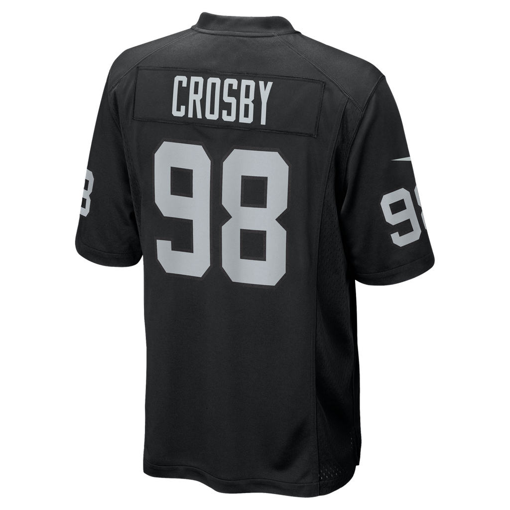 Las Vegas Raiders Maxx Crosby Nike Black Game Jersey - product image 3