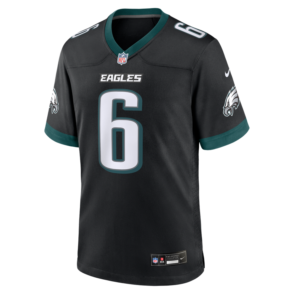 Philadelphia Eagles DeVonta Smith Nike Midnight Green Team Game Jersey - product image 8