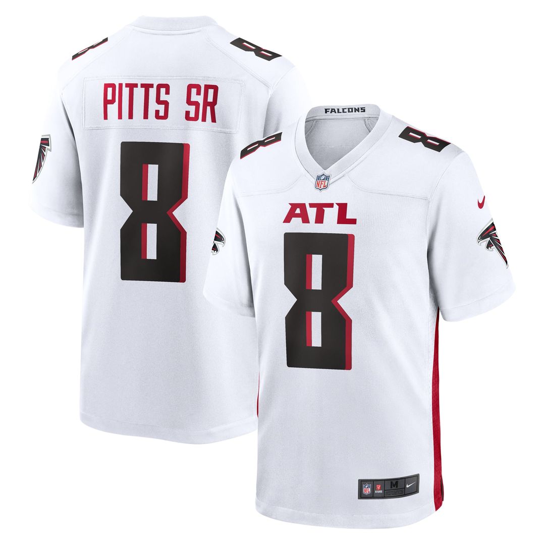 Atlanta Falcons Kyle Pitts Sr. Nike White White Game Jersey - product image 1