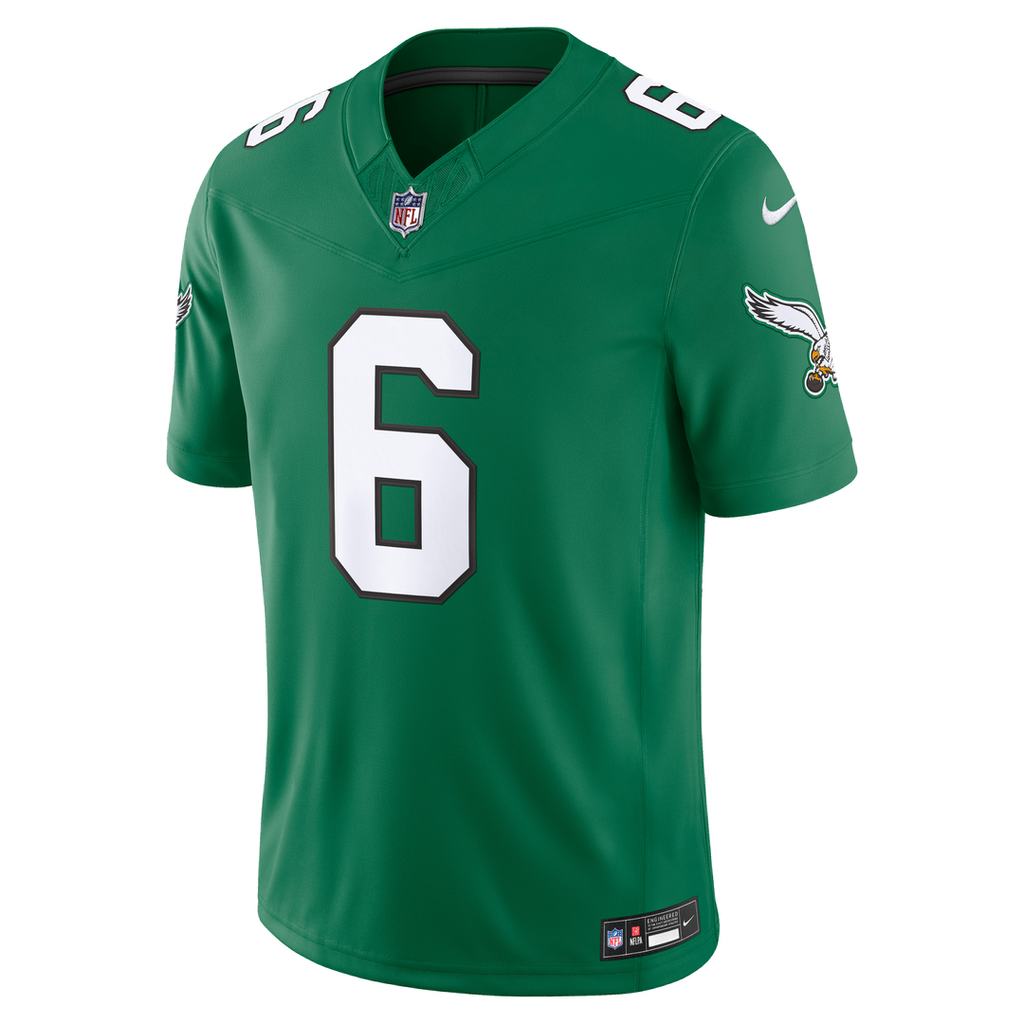 Philadelphia Eagles DeVonta Smith Nike Black Alternate Vapor F.U.S.E. Stitched Limited Jersey - product image 11
