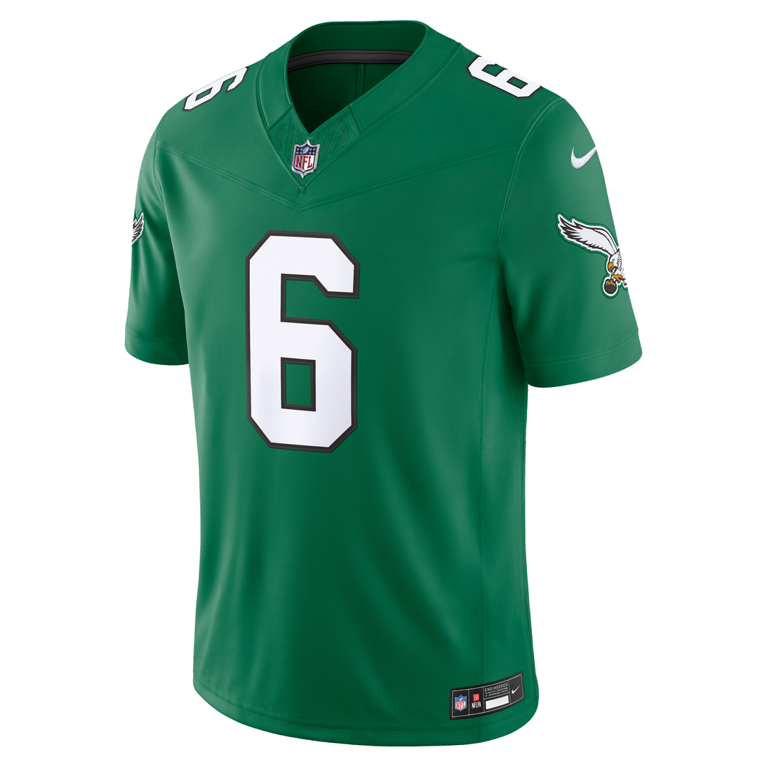 Philadelphia Eagles DeVonta Smith Nike Black Alternate Vapor F.U.S.E. Stitched Limited Jersey - product image 11