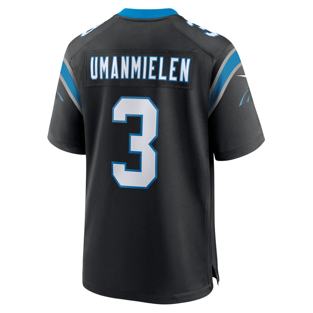 Carolina Panthers Princely Umanmielen Nike Black Team Game Jersey - product image 3
