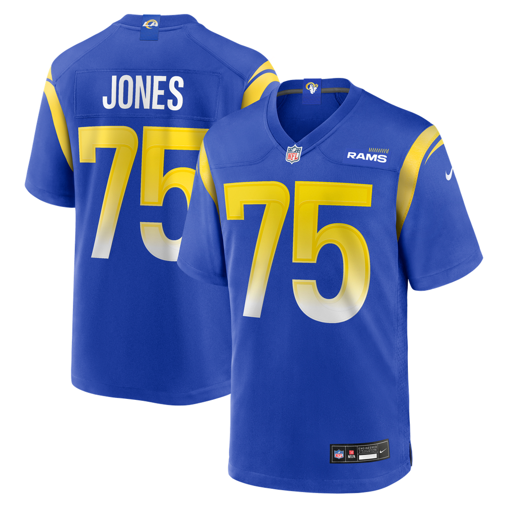 Los Angeles Rams Deacon Jones Nike Royal Game Retired Player Jersey - product image 1