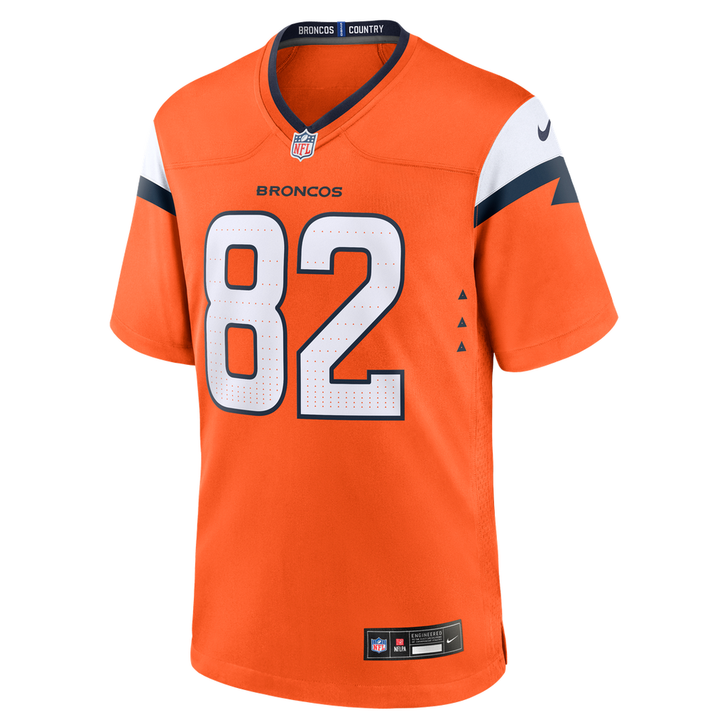 Denver Broncos Adam Trautman Nike Orange Team Game Jersey - product image 2