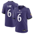 Baltimore Ravens Ja'Kobi Lane Nike Purple Team Game Jersey - product image 1