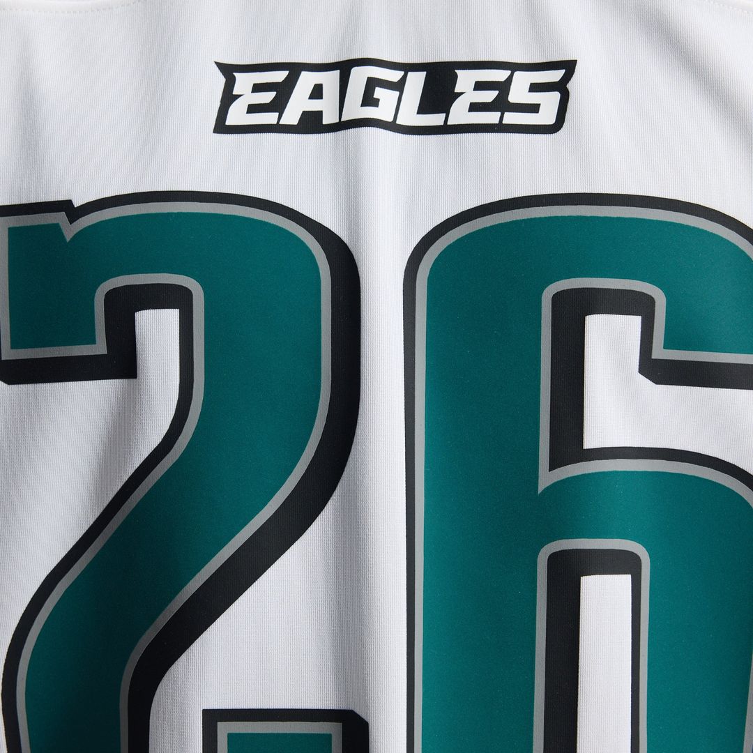 Philadelphia Eagles Saquon Barkley Nike White Game Jersey - product image 12